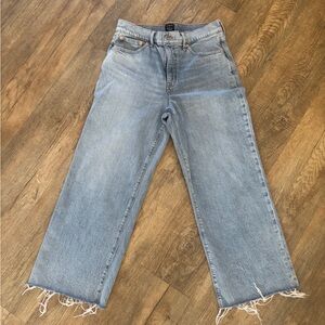 J Crew Wide Leg Crop jeans Size 30-Excellent